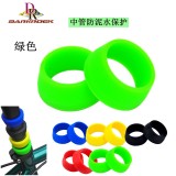 自行車座桿防水保護套彩色硅膠