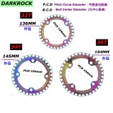DARKROCK 正負齒盤片 104BCD圓盤 32T/34T/36齒