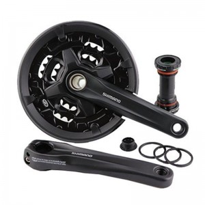 Shimano MT210一體牙盤3*9S
